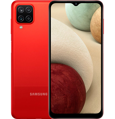 samsung galaxy A12 красный