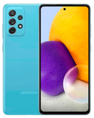 samsung galaxy Samsung Galaxy A72 синий