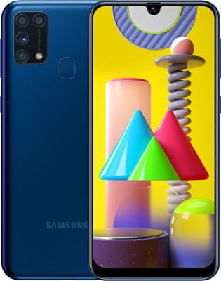 samsung galaxy m31 синий