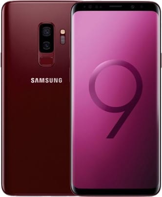 samsung galaxy s9 plus Бургунди